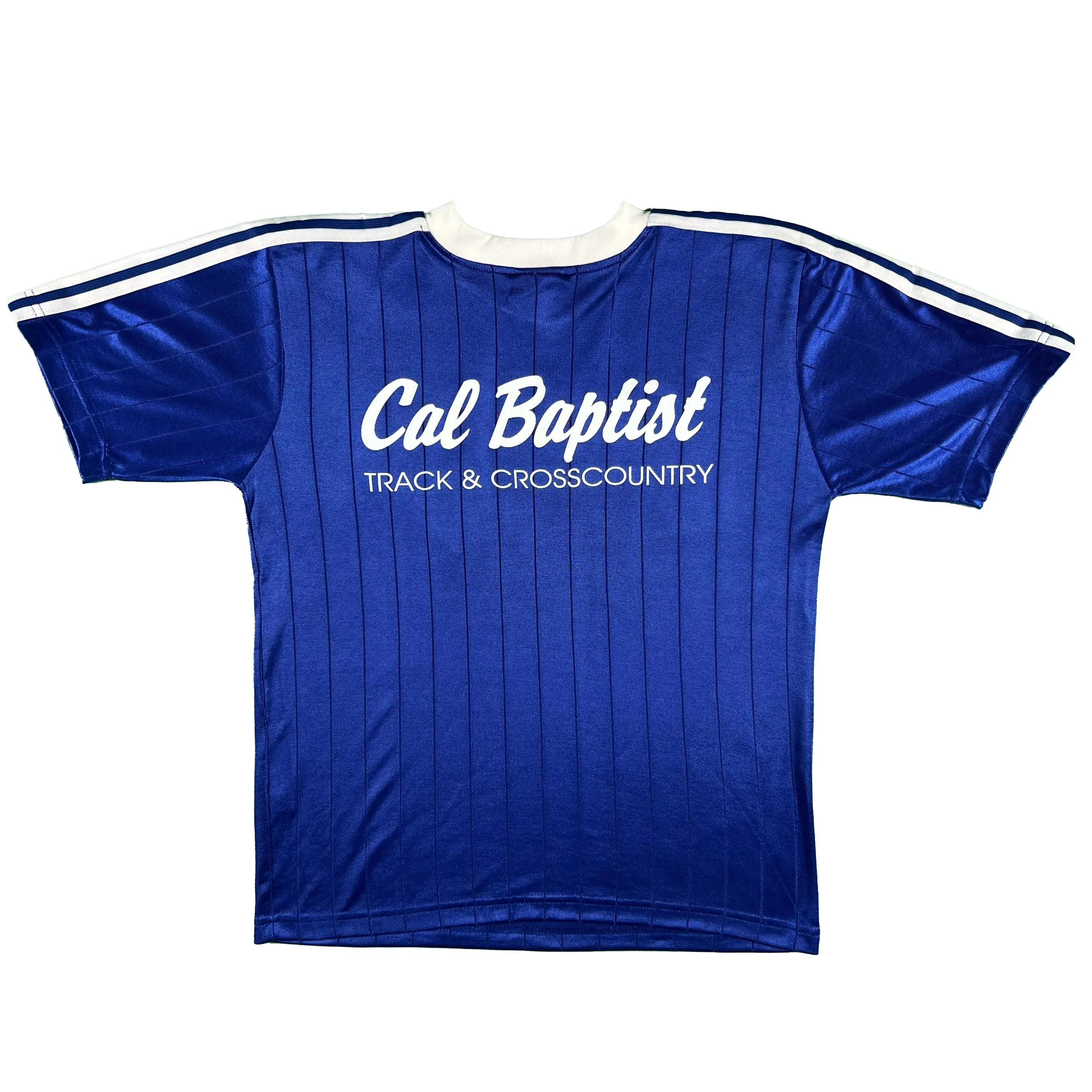 00s Adidas Blue Cal Baptist Soccer Jerseys- SELECT KIT