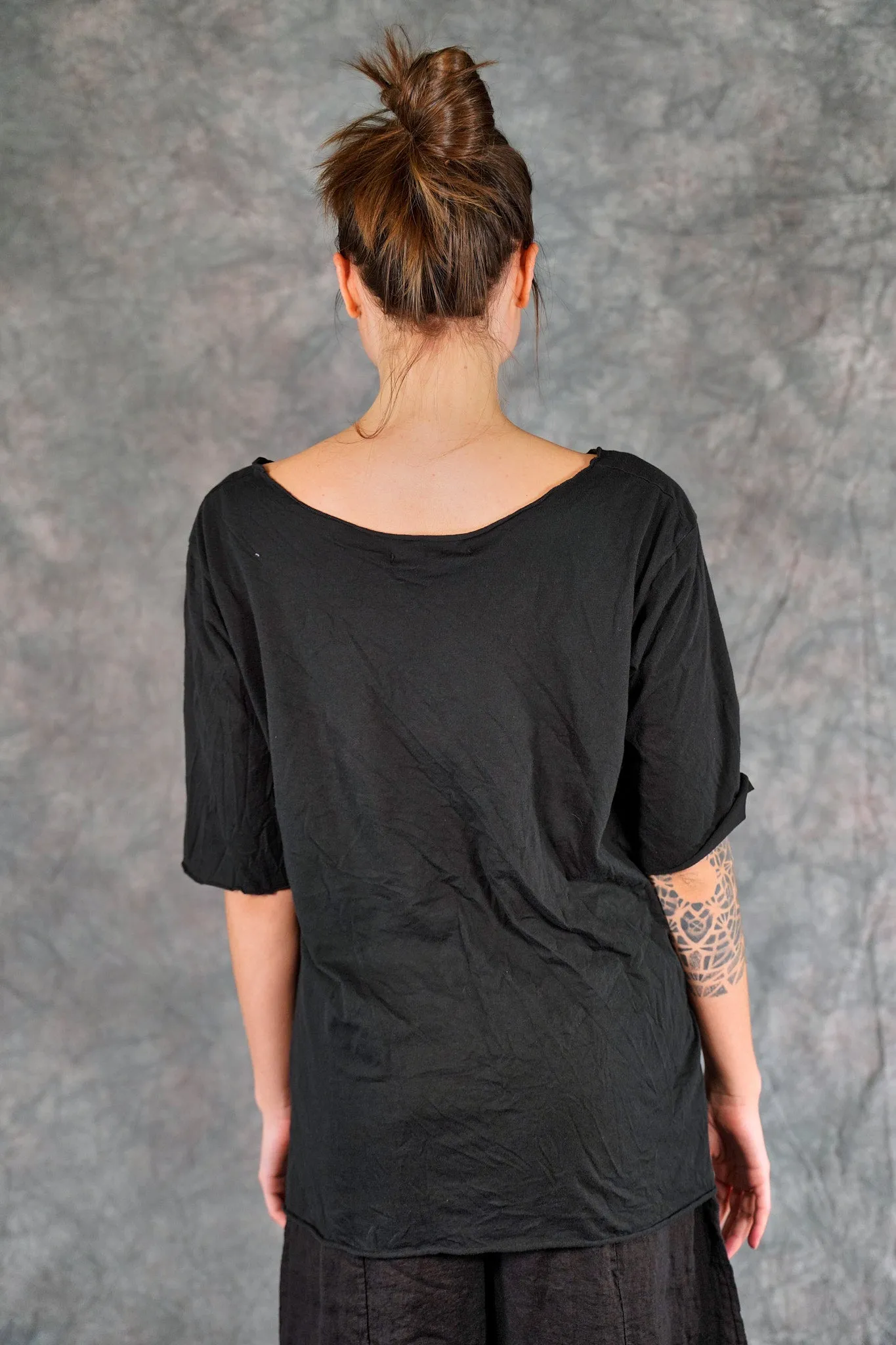 1149 Layer Tee Black-U