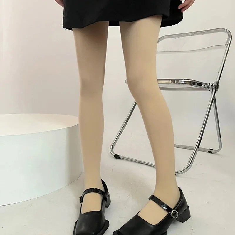 27-Color Velvet Large Elastic Tights  - Seamless Candy Pantyhose