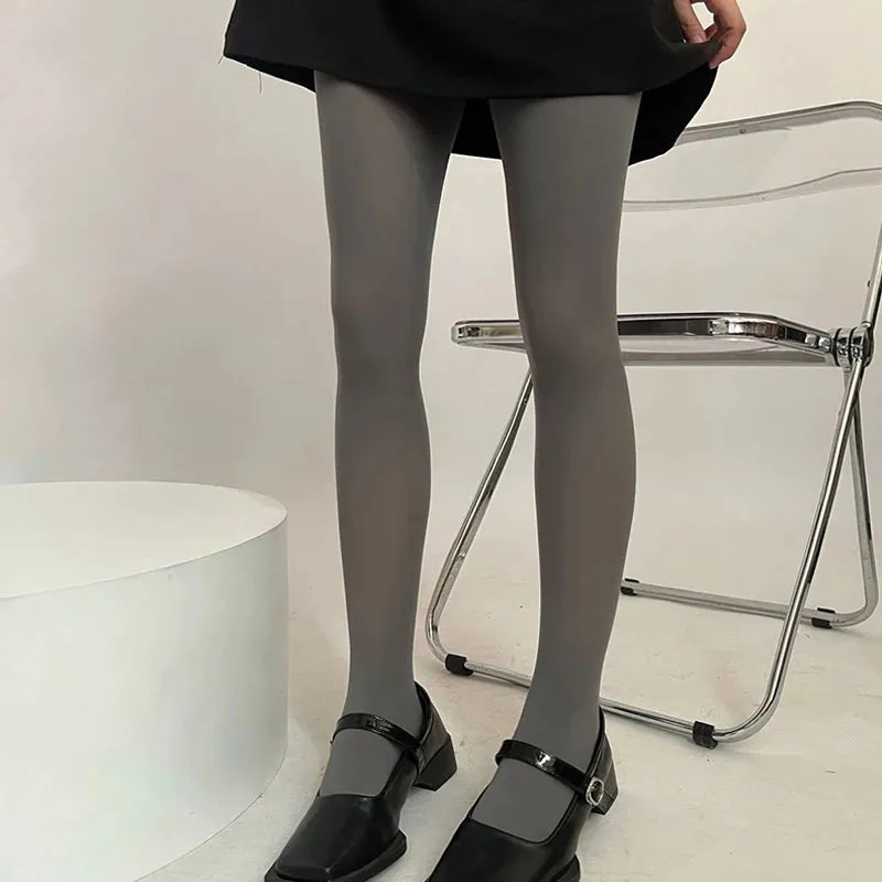 27-Color Velvet Large Elastic Tights  - Seamless Candy Pantyhose