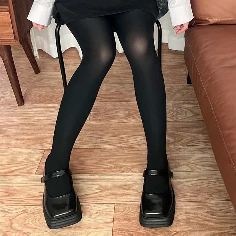 27-Color Velvet Large Elastic Tights  - Seamless Candy Pantyhose