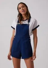 Afends Twill Denim Overalls