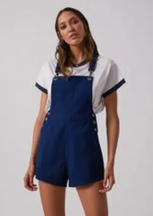 Afends Twill Denim Overalls