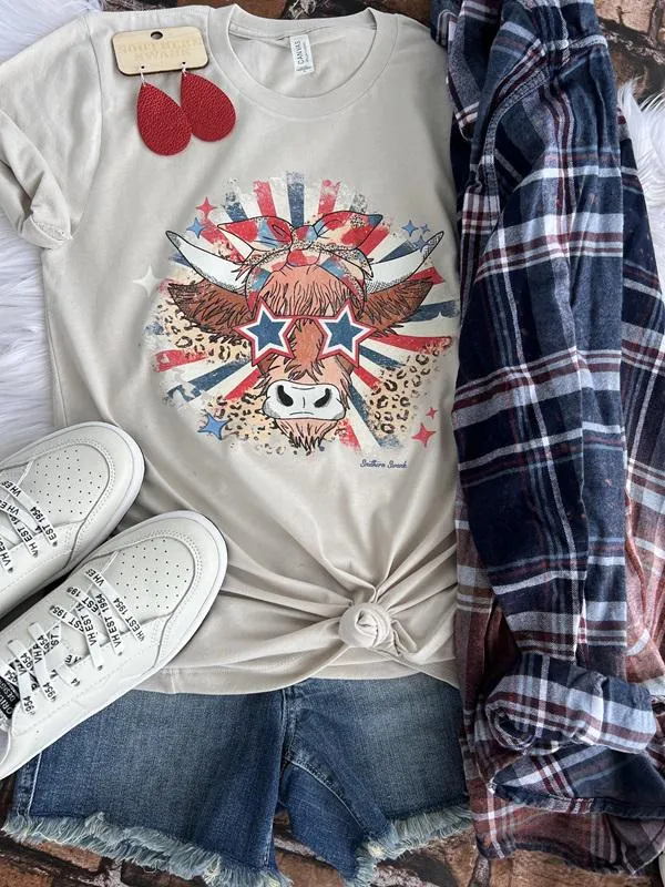 American Cow Tee