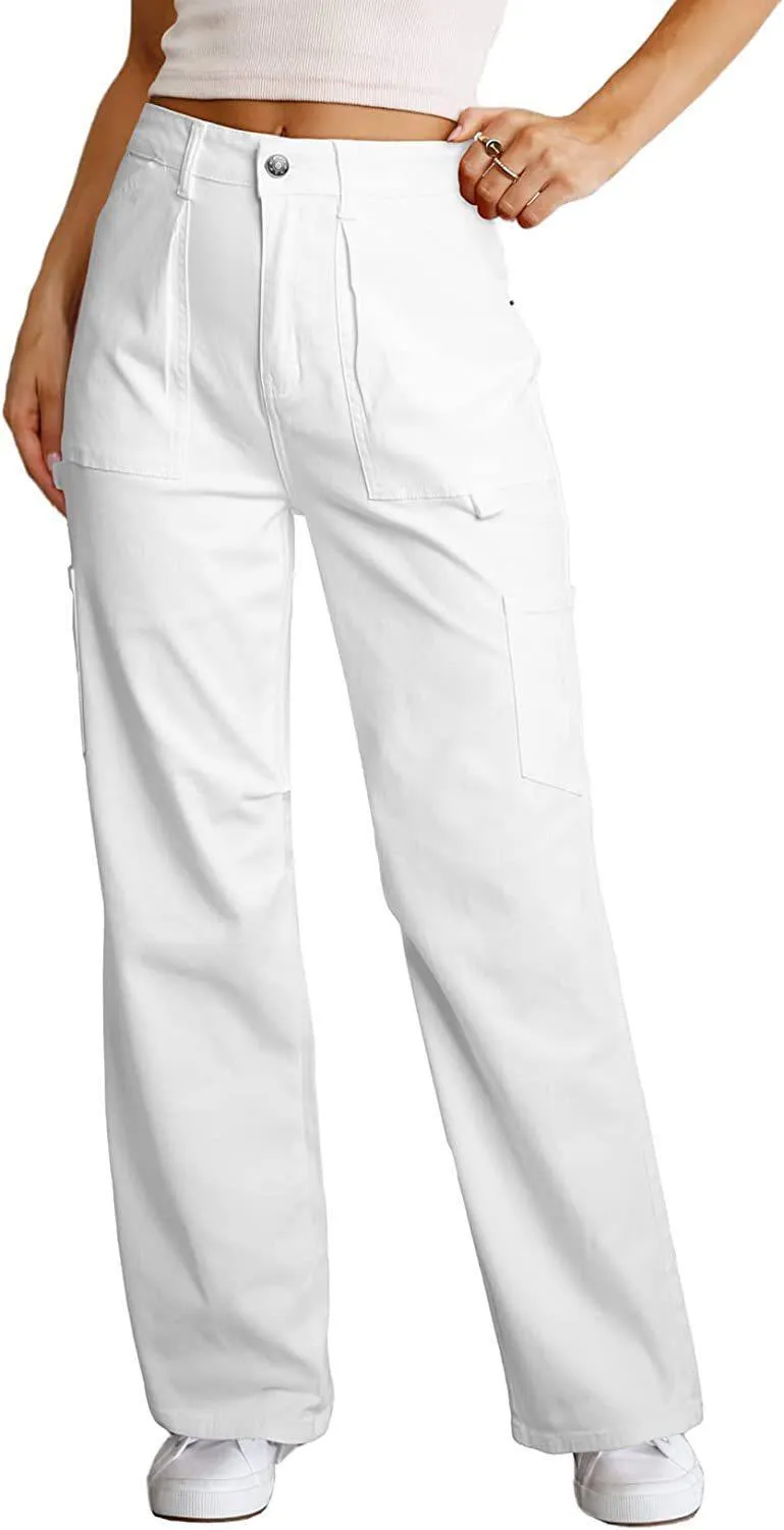 Baggy Low Rise Cargo Jeans