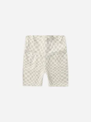 Bike Short || Dove Check