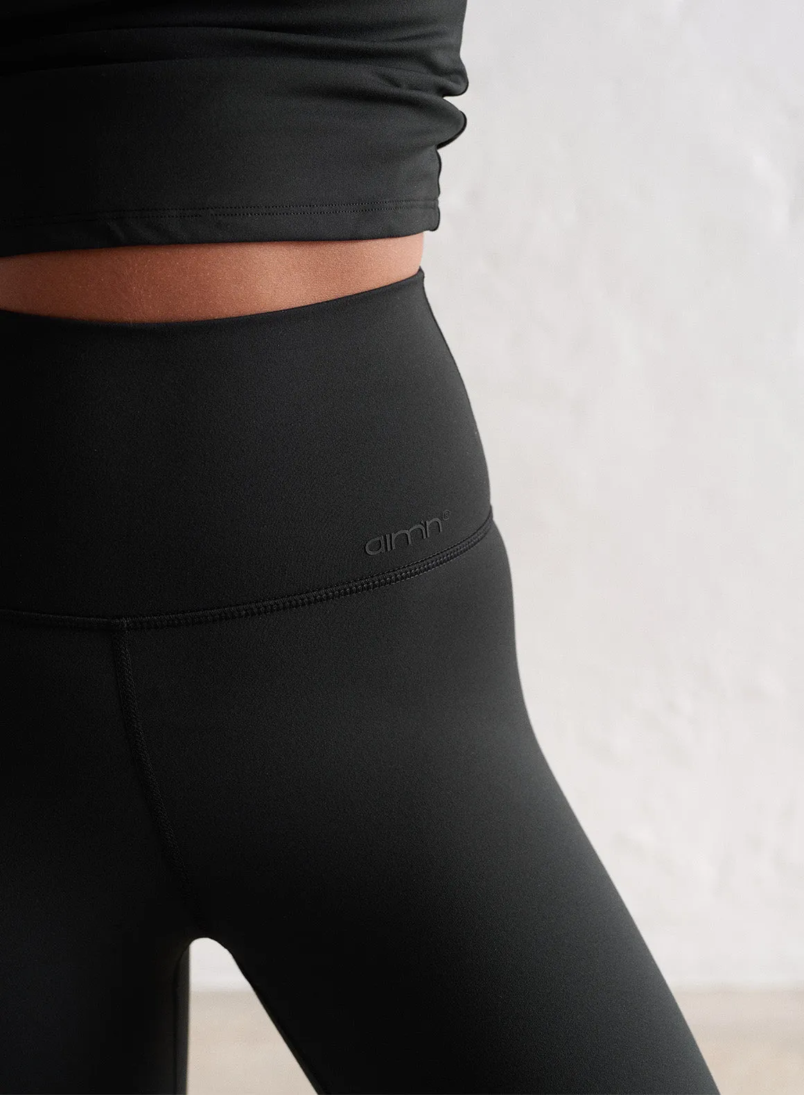Black Sense Flare Petite Tights