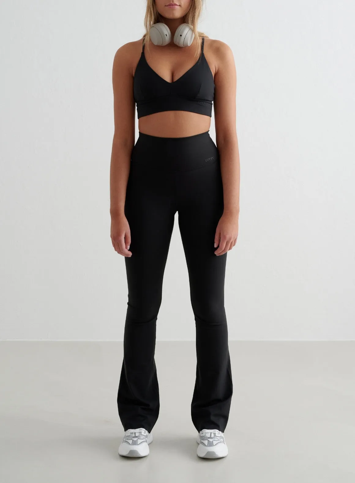 Black Sense Strap Bra
