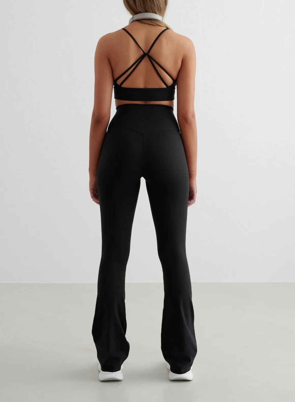 Black Sense Strap Bra