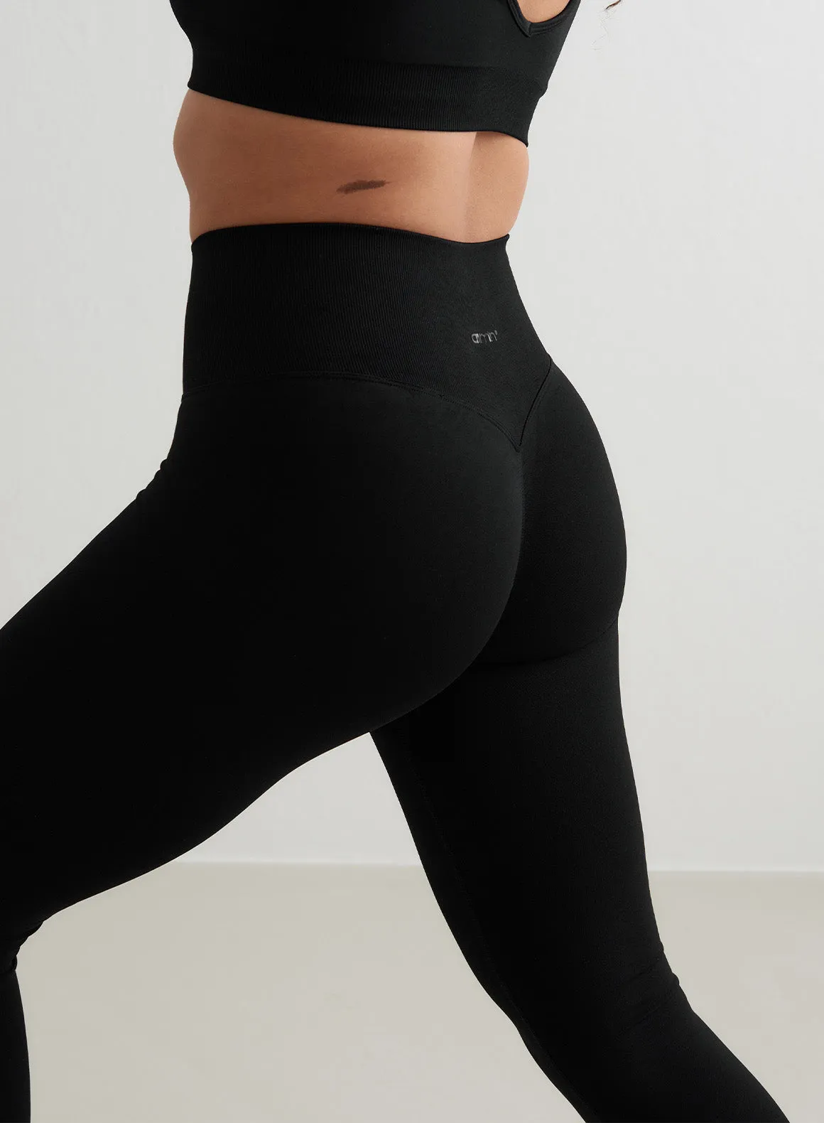Black Shape Seamless Tights