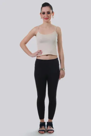 Black Solid Tights