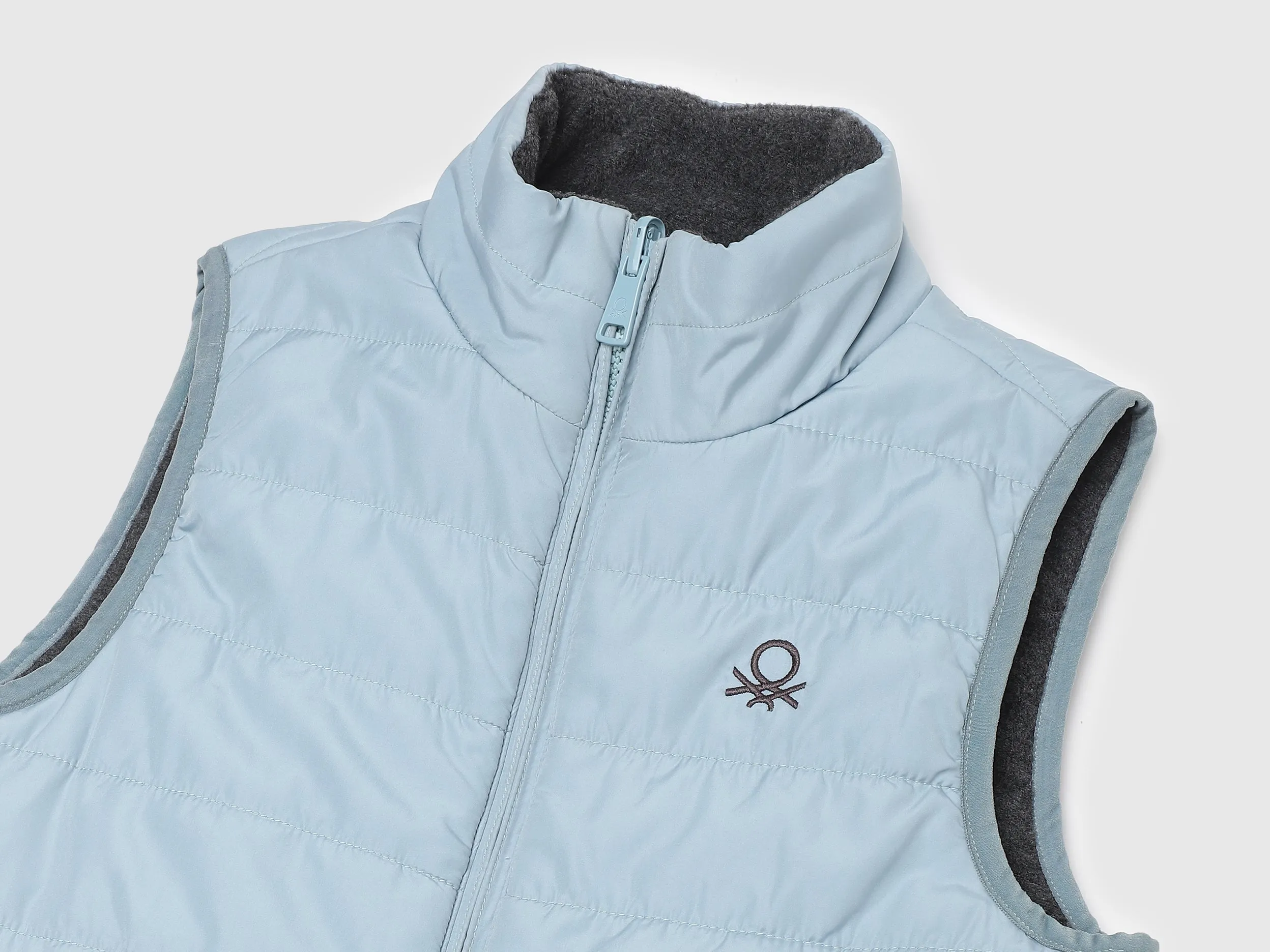 Boys Sleeveless Puffer Jacket