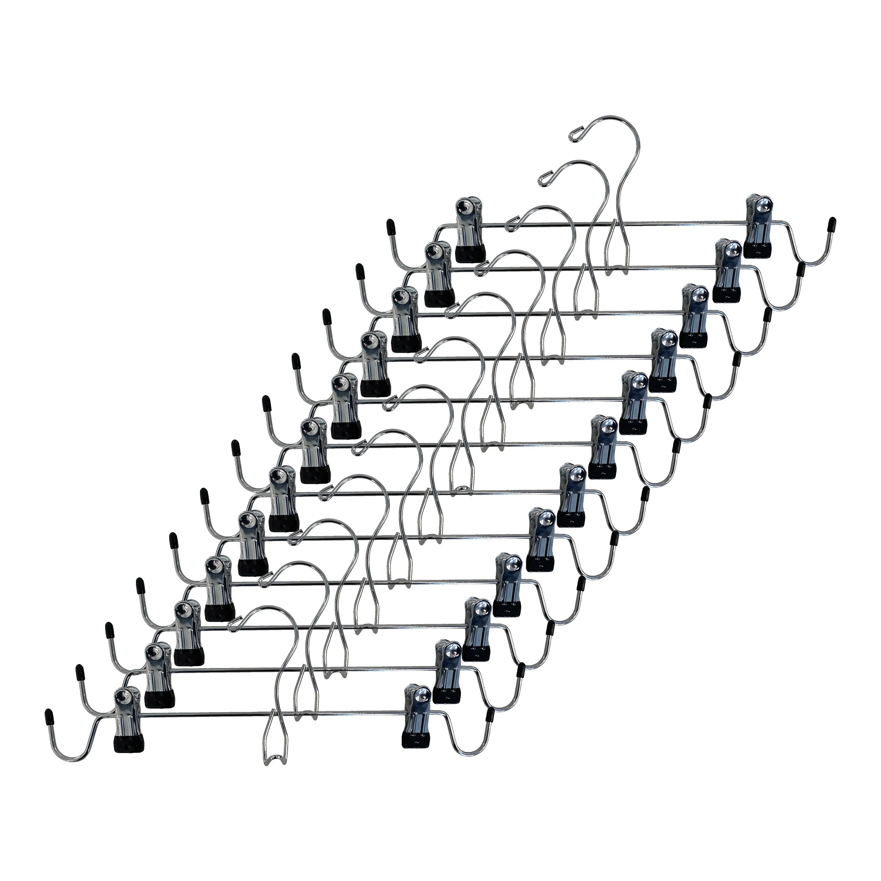 Cami Alloy Steel Hangers w/ Non-Slip Clips-Metal Finish