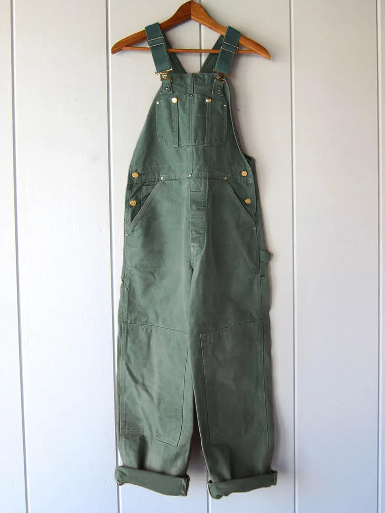 Carly™ | Women's Canvas Dungarees with Relaxed Fit