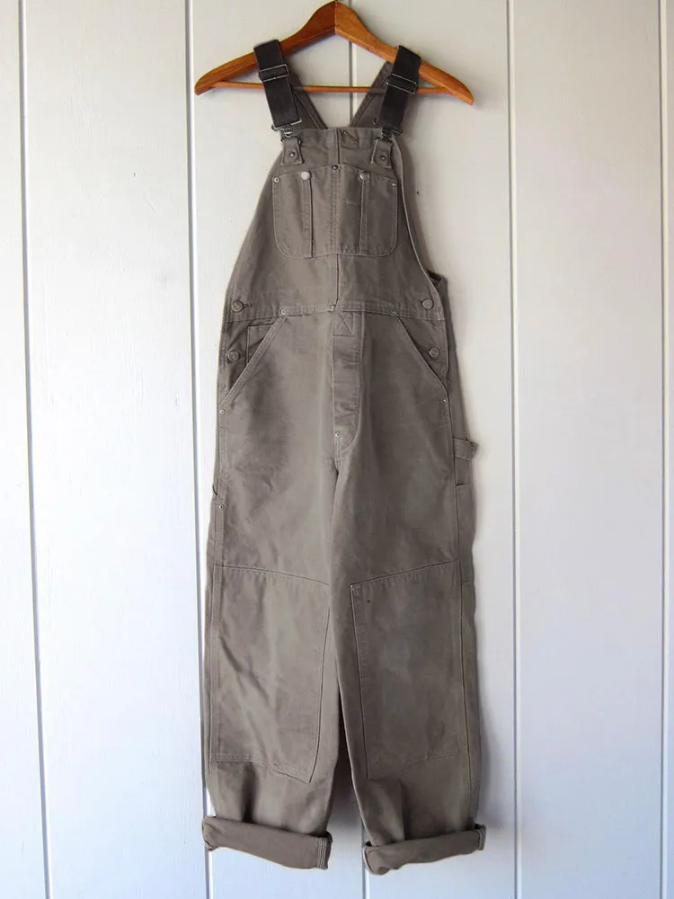 Carly™ | Women's Canvas Dungarees with Relaxed Fit