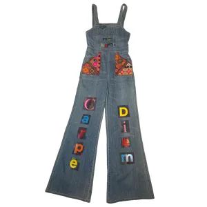 Carpe Diem Backless Overalls