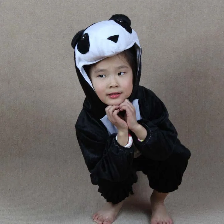 Cartoon Children Kids Animal Costume Cosplay Clothing Dinosaur Tiger Elephant Halloween Animals Costumes Jumpsuit for Boy Girl