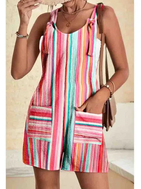 Casual Summer Short Rompers