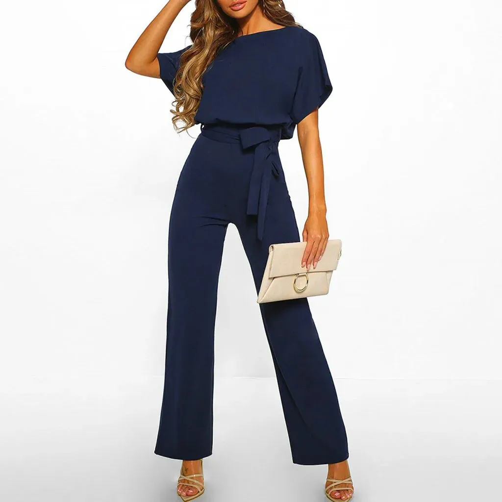 ChicLoom™ | Women's Long Romper | Lightweight Fabric, Sleeveless Design & Relaxed Fit