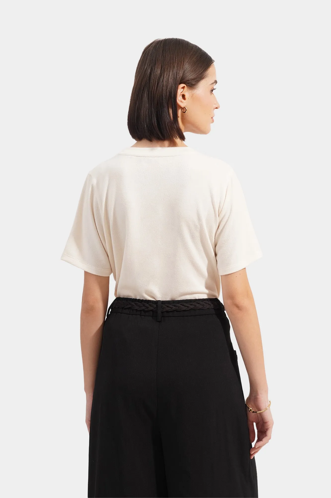 Closet Staples Round Neck Summer Knit Tee