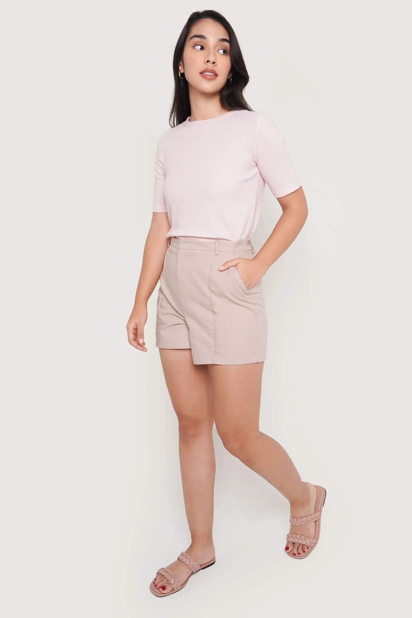 Closet Staples Slim Fit Textured Tee