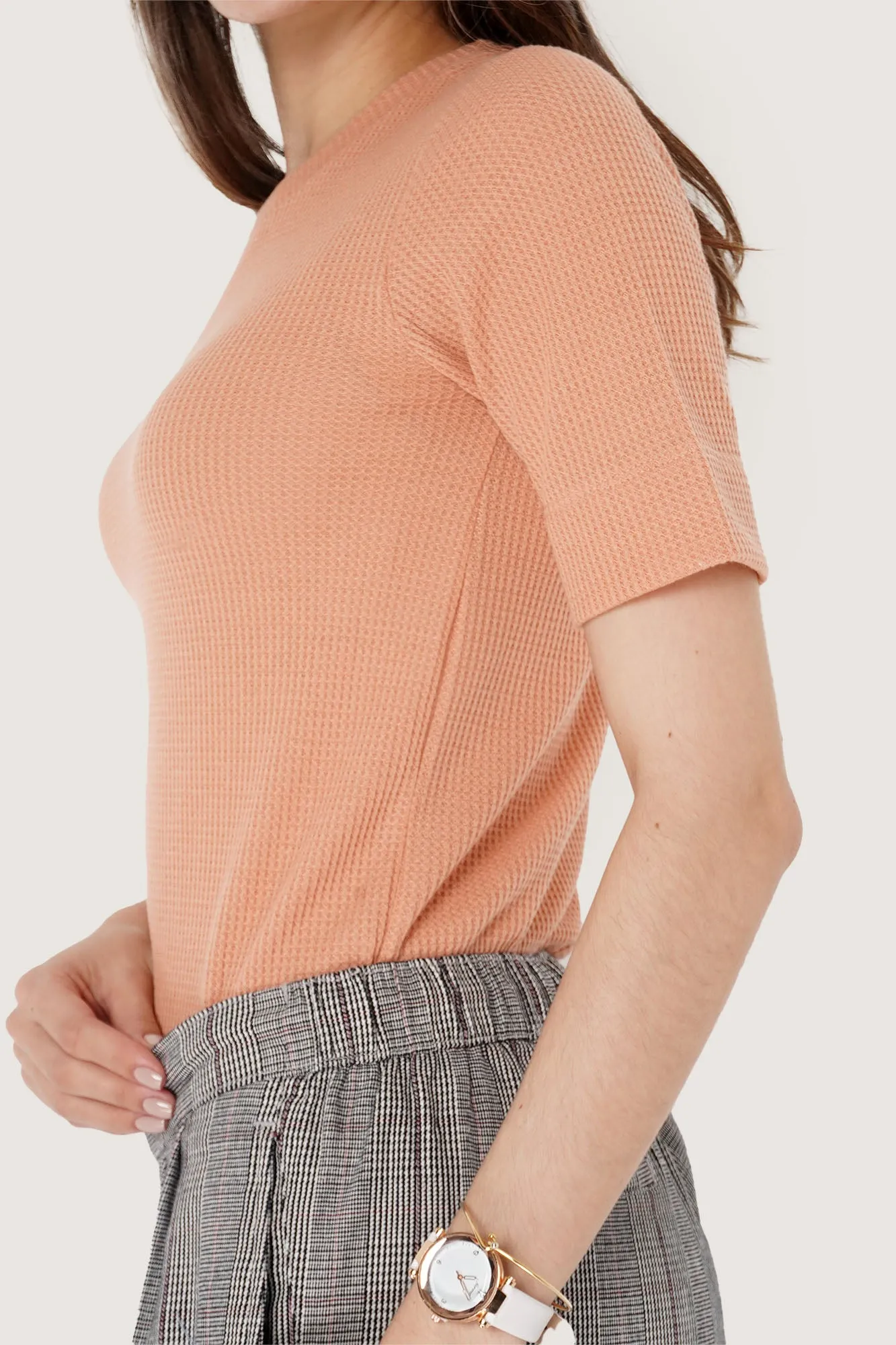 Closet Staples Slim Fit Waffle Tee