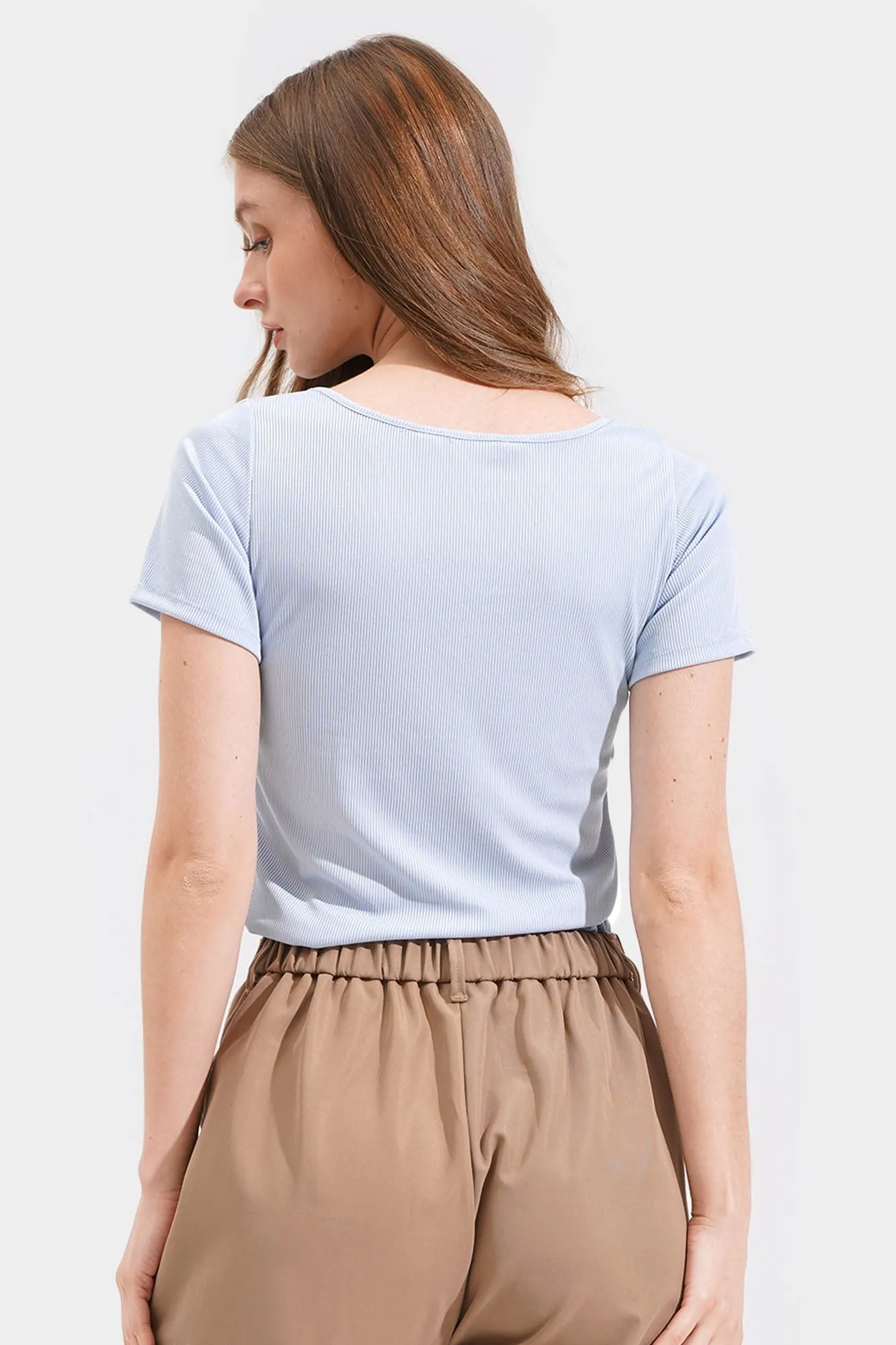 Closet Staples Square Neck Tee