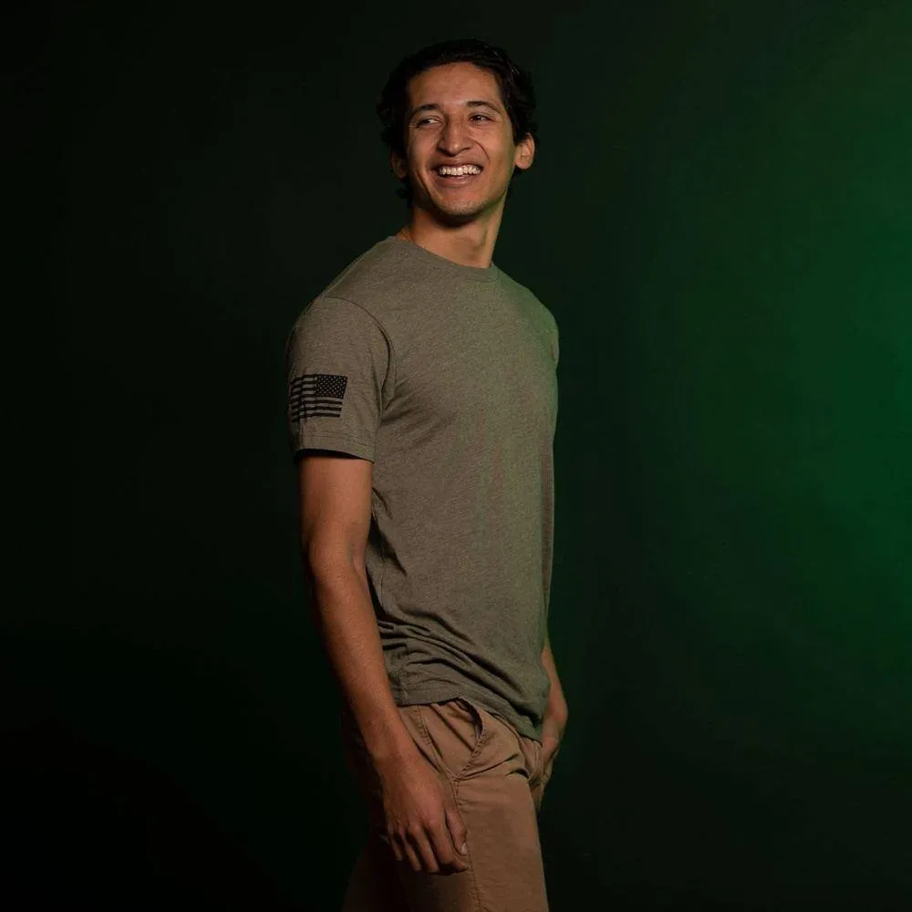 Club Member - Men's Basic T-Shirt - Heather Light Olive
