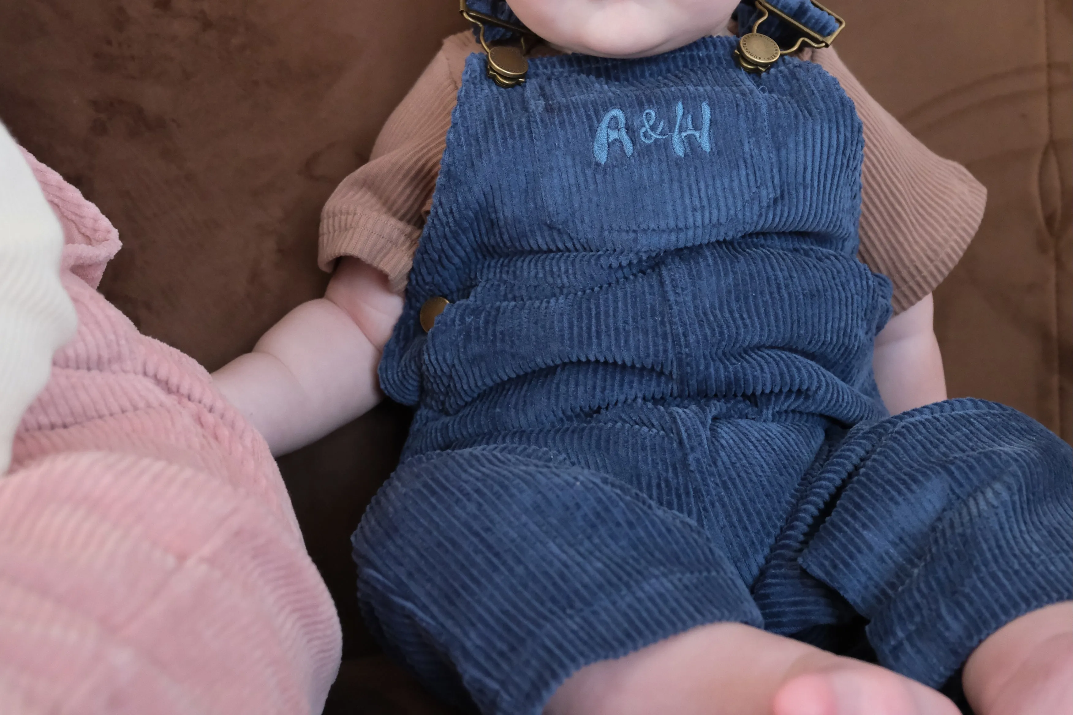 Corduroy Overalls | Navy