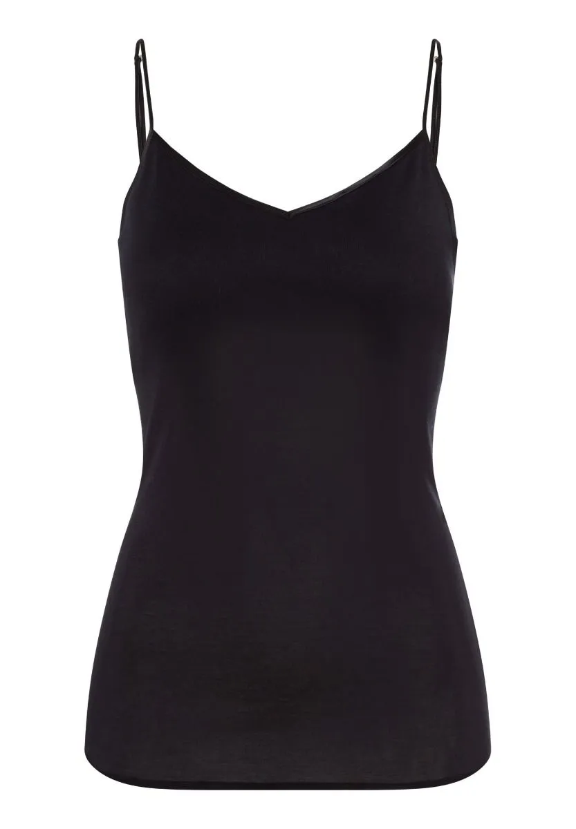 Cotton Seamless - Padded Spaghetti Top