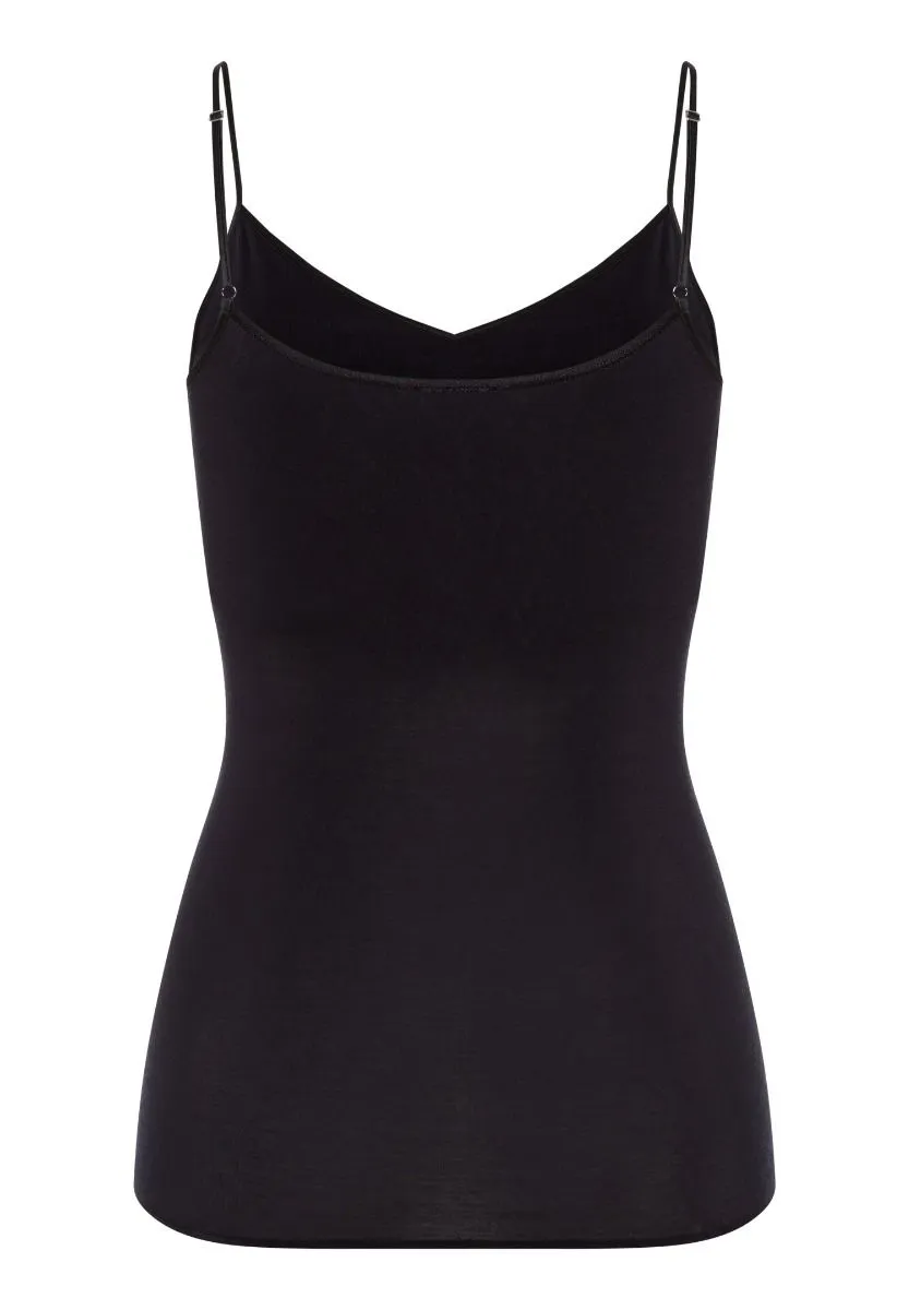 Cotton Seamless - Padded Spaghetti Top