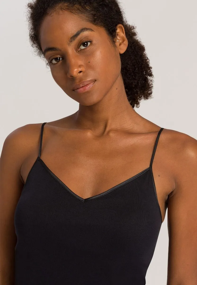 Cotton Seamless - Padded Spaghetti Top