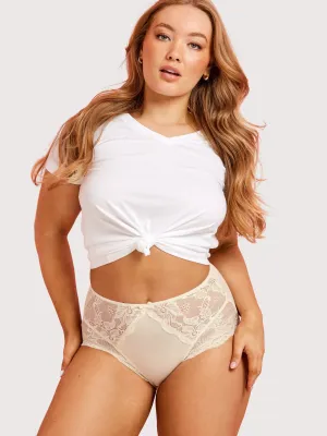 Daily Essentials Classic Lace Full Brief (218)