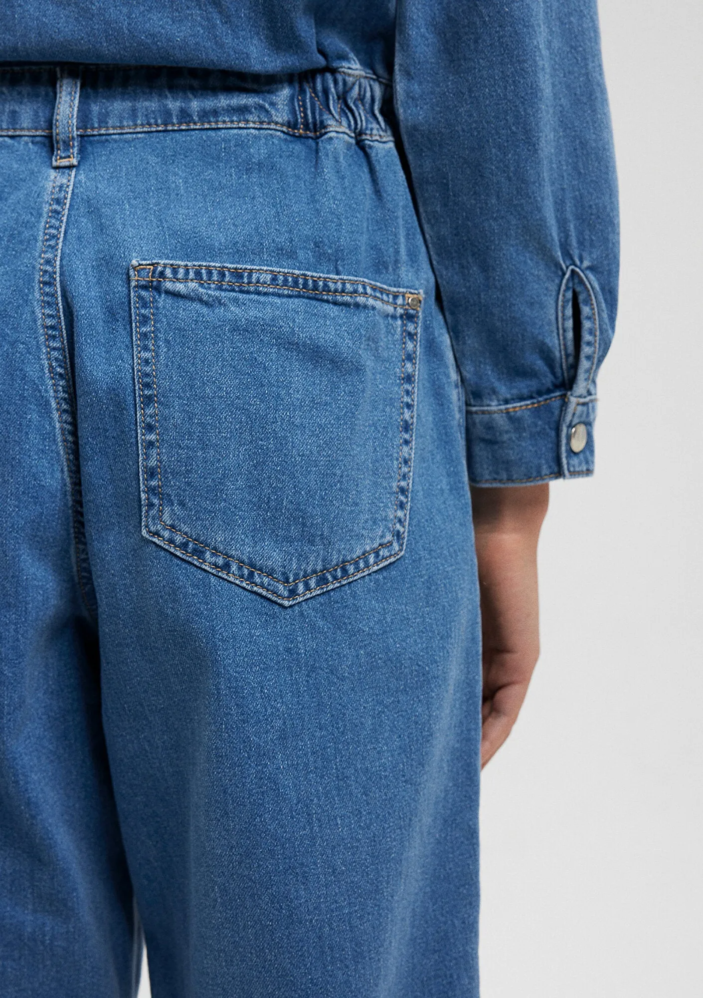 Deborah Indigo Denim Jean Overalls