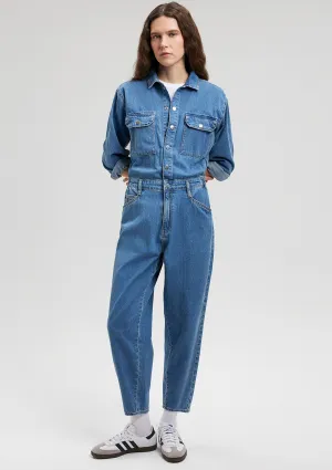 Deborah Indigo Denim Jean Overalls