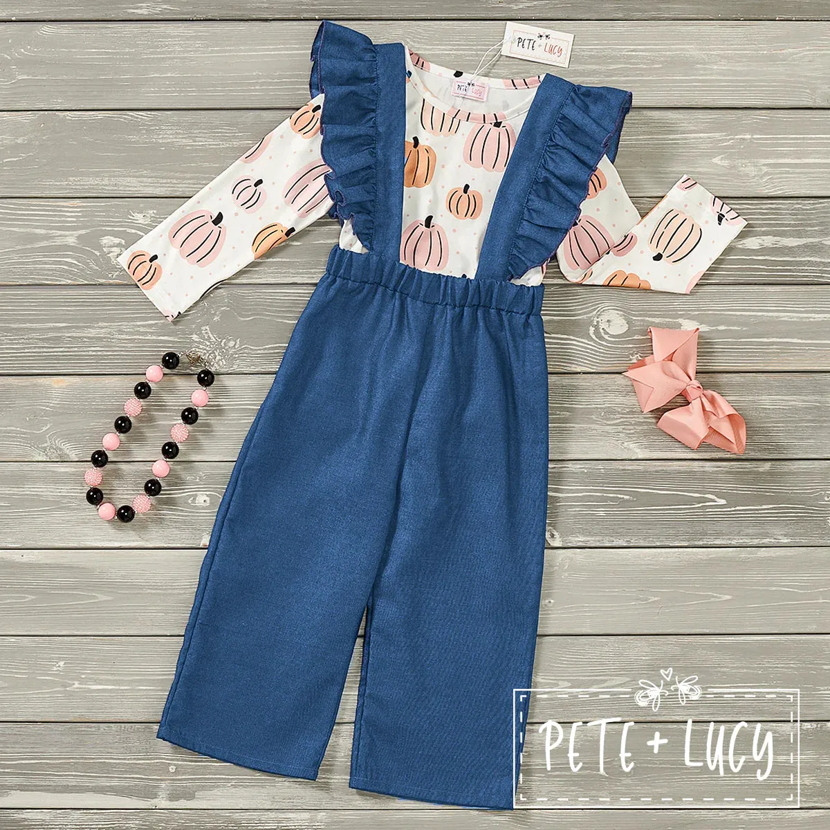 Denim Overalls