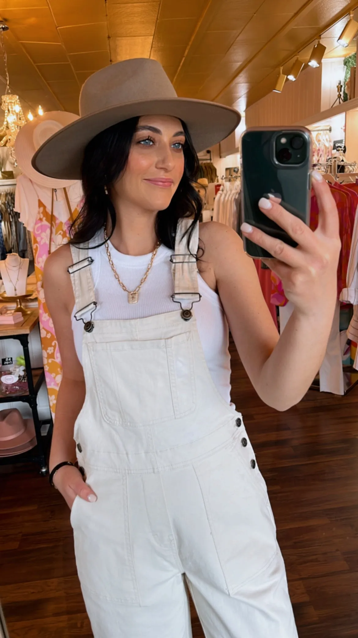 Denim Overalls