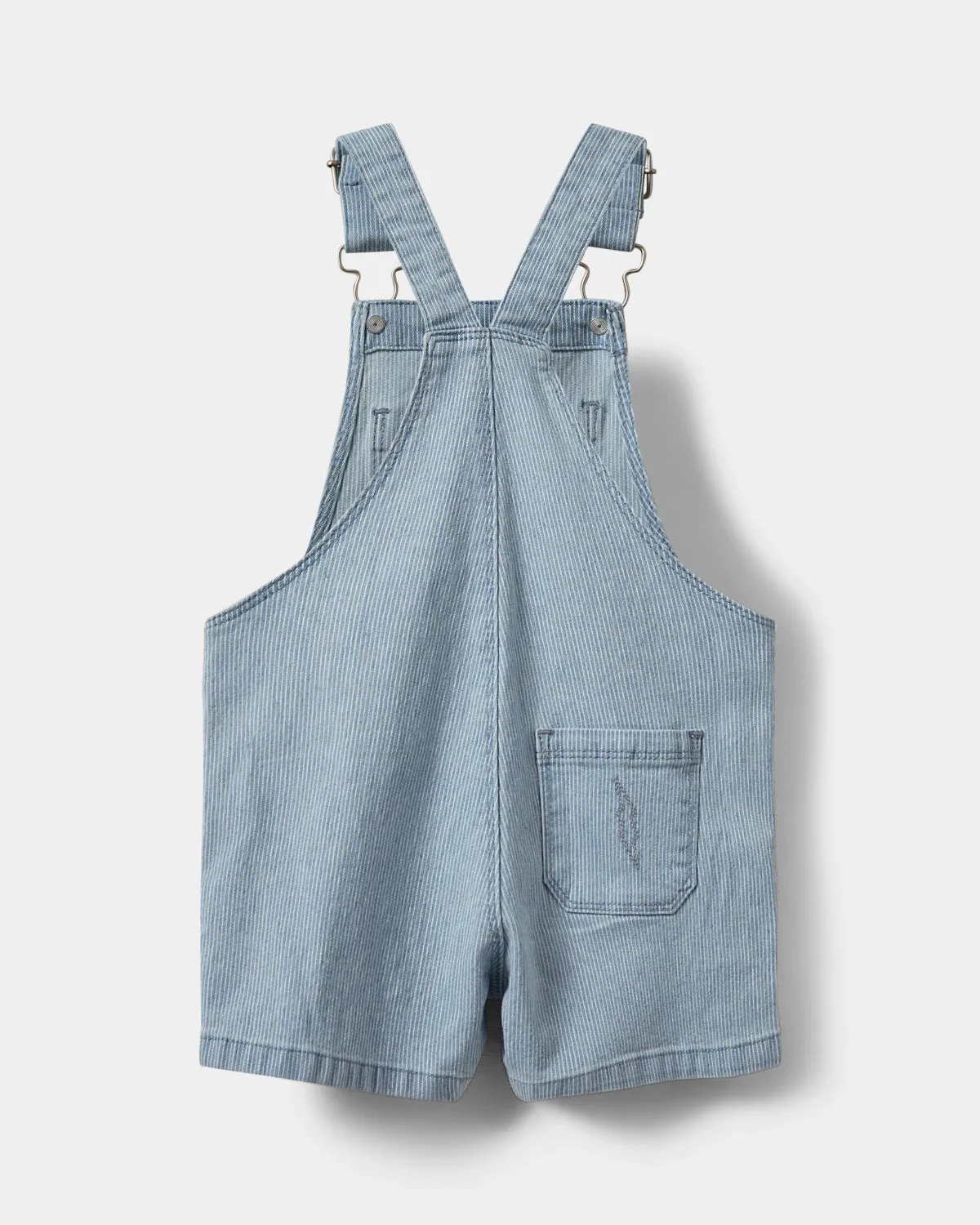DEREKSB OVERALLS - Blue denim Stripe