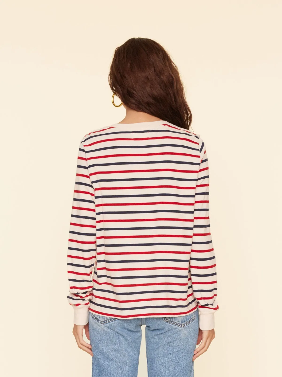 Easton Tee - Navy/Red