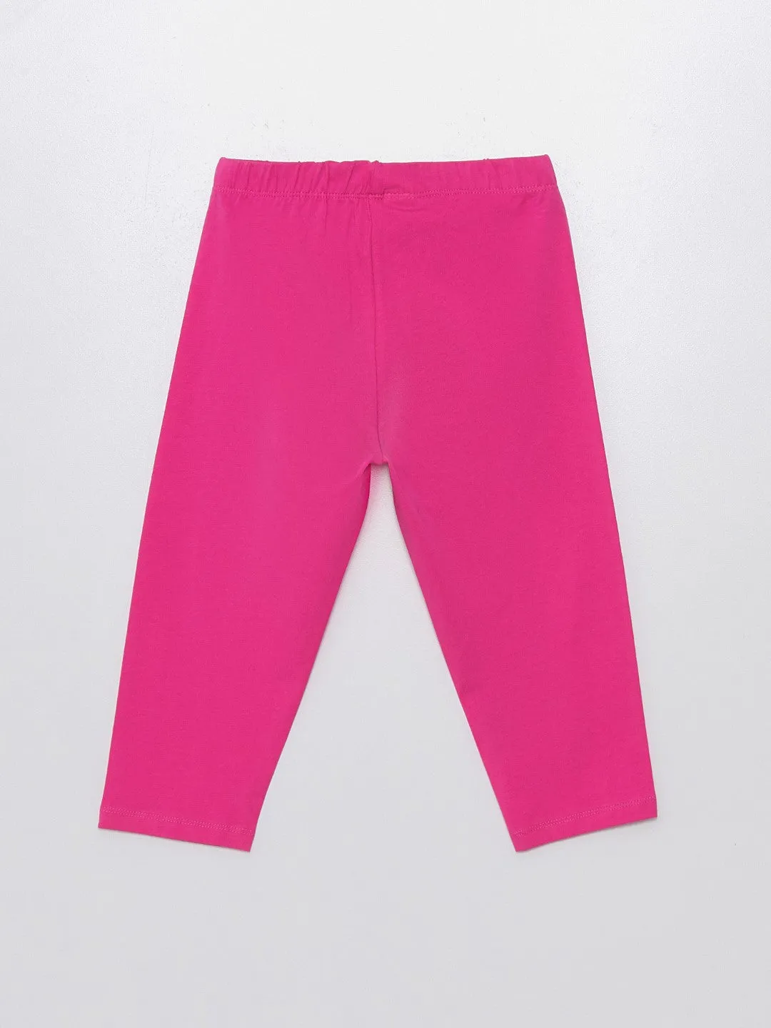 Elastic Waist Basic Girls Leggings