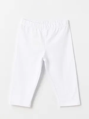Elastic Waist Basic Girls Leggings