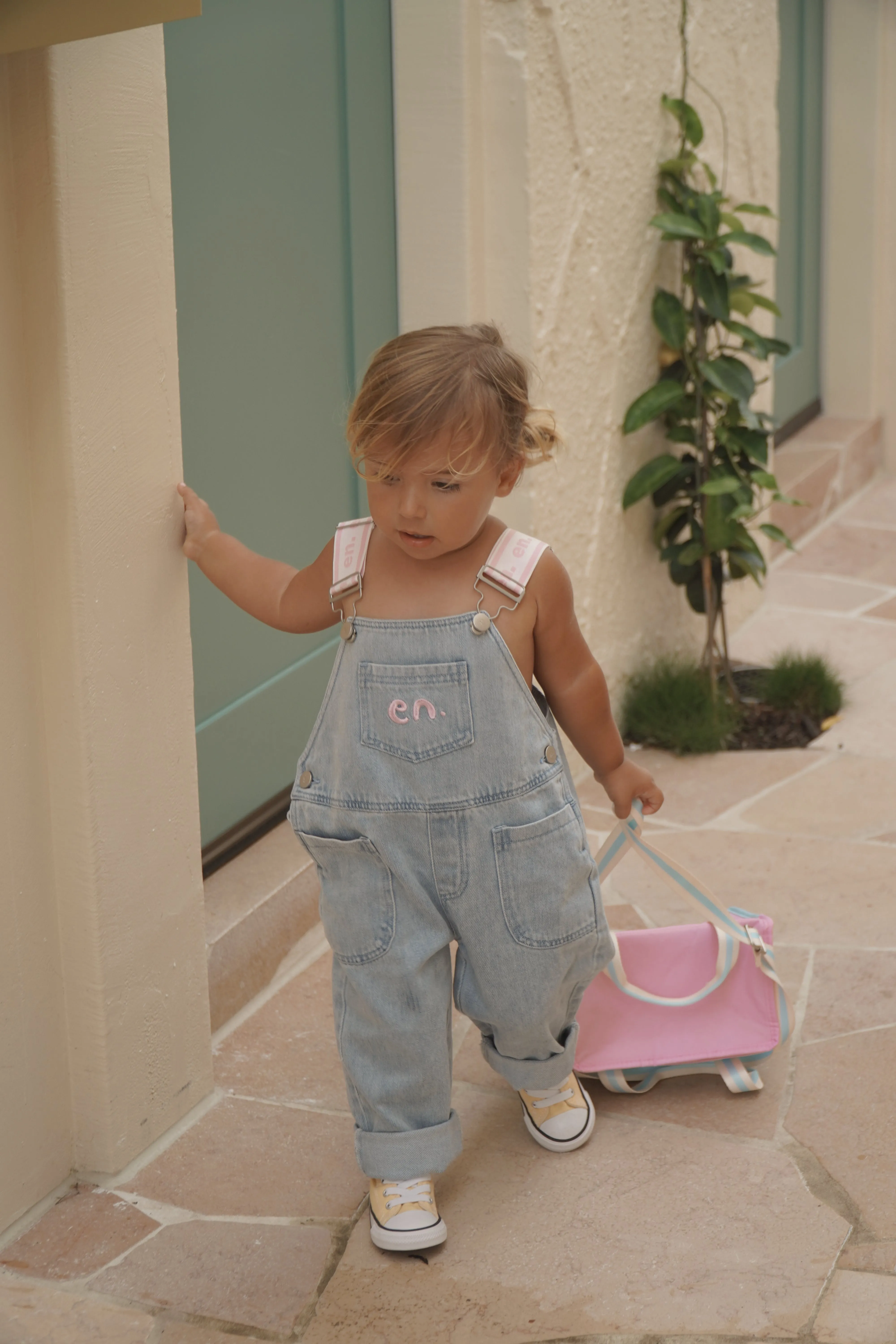 En. Vintage Overalls - Pink