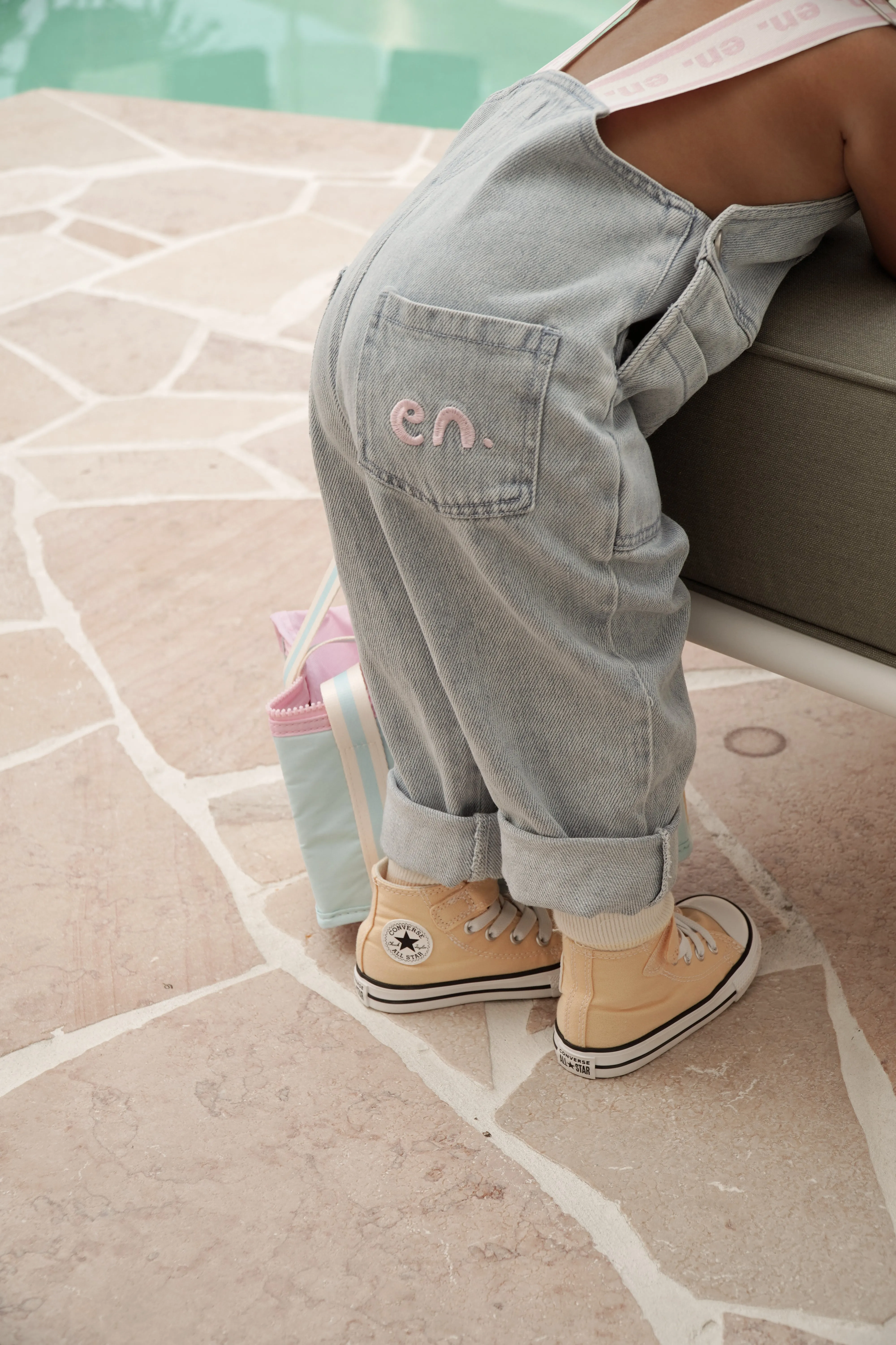 En. Vintage Overalls - Pink