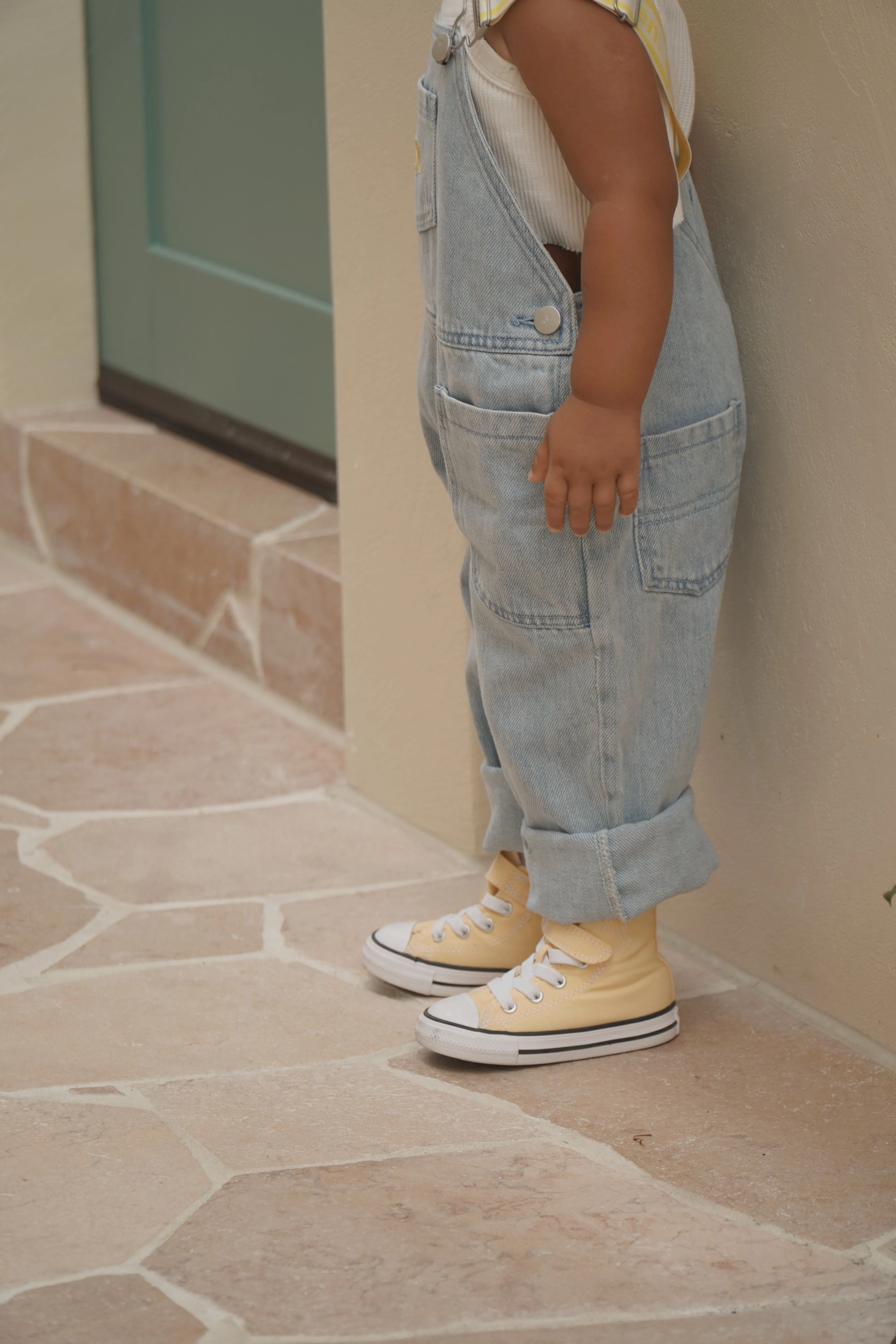 En. Vintage Overalls - Yellow