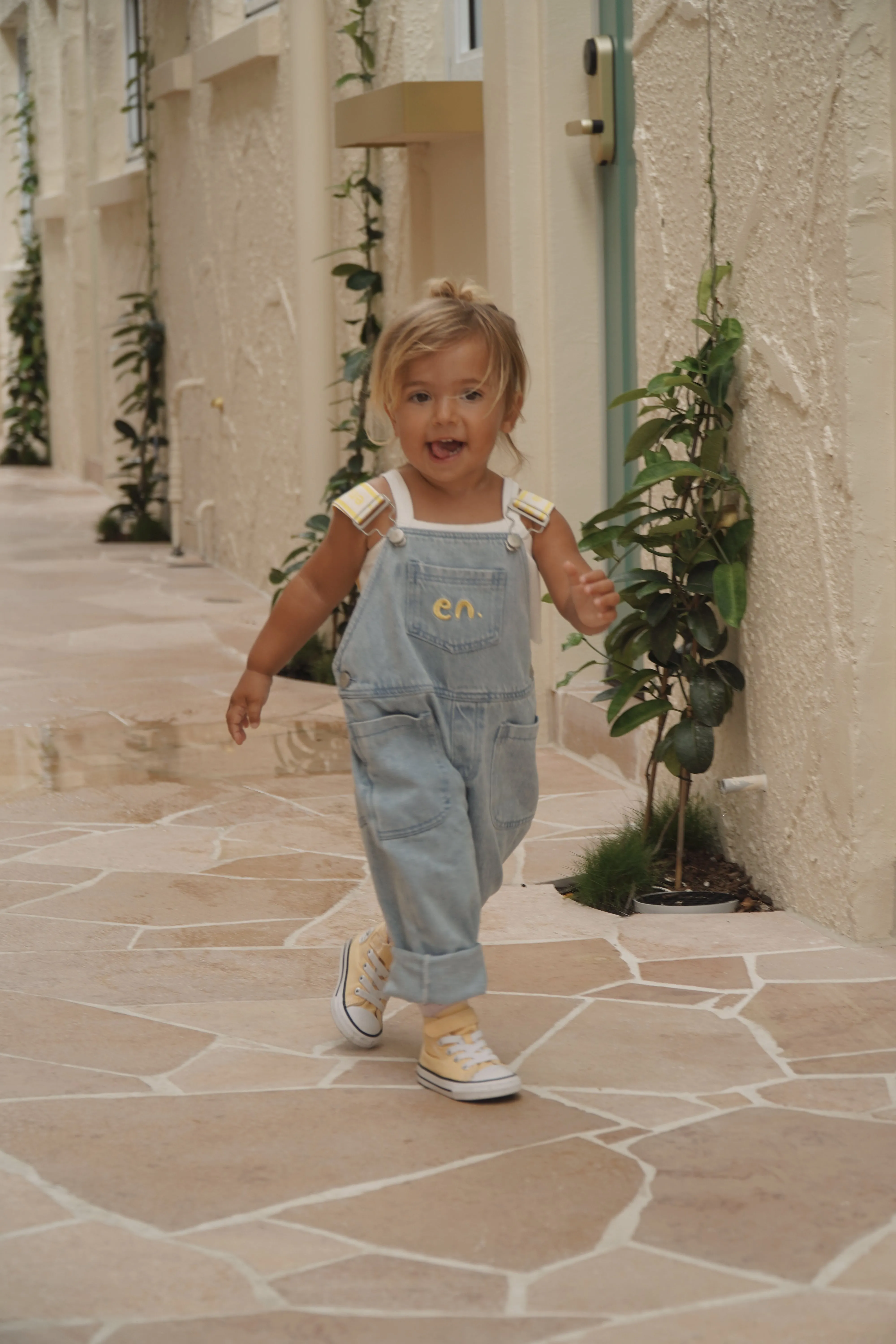En. Vintage Overalls - Yellow