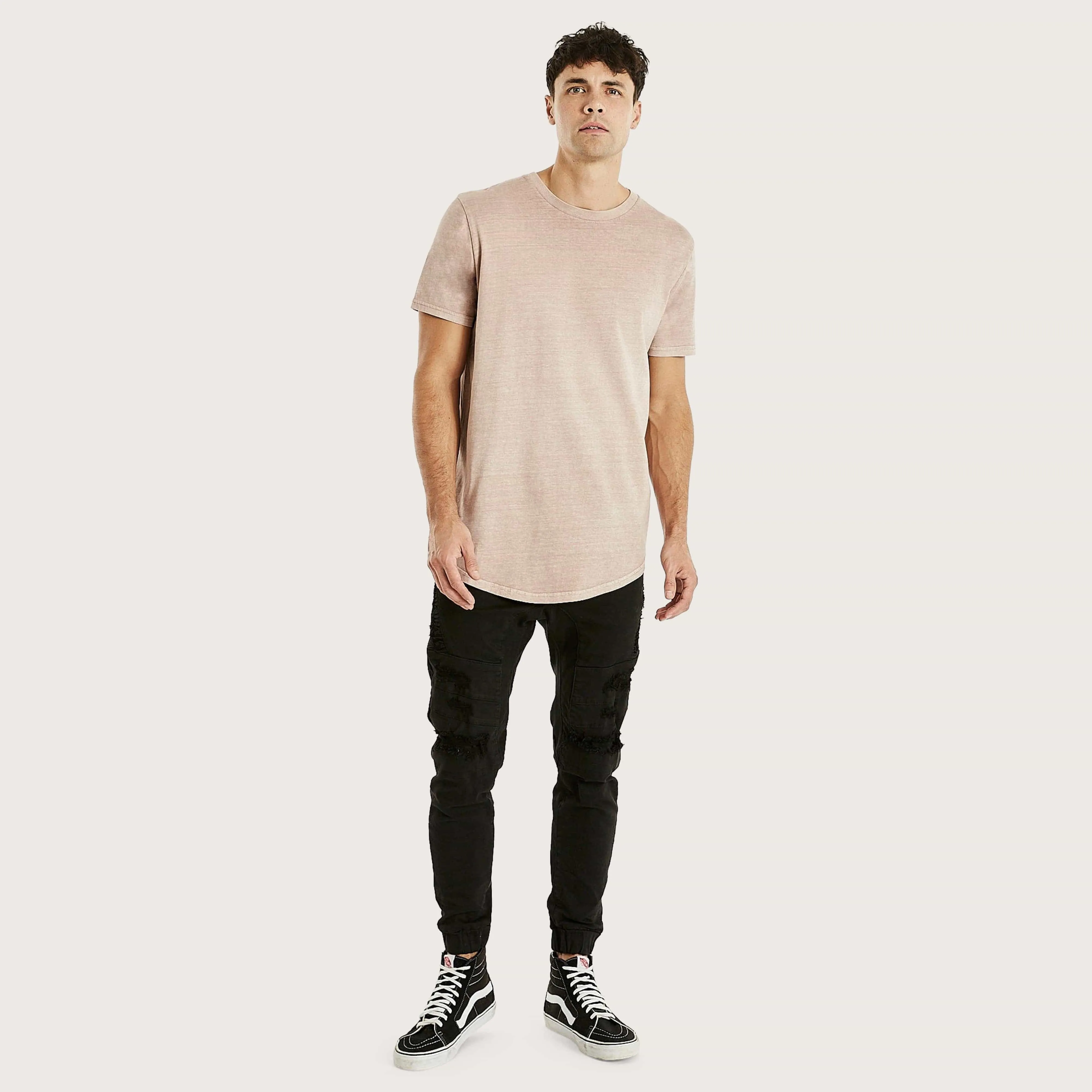 Essentials Dual Curved Tee Sphinx