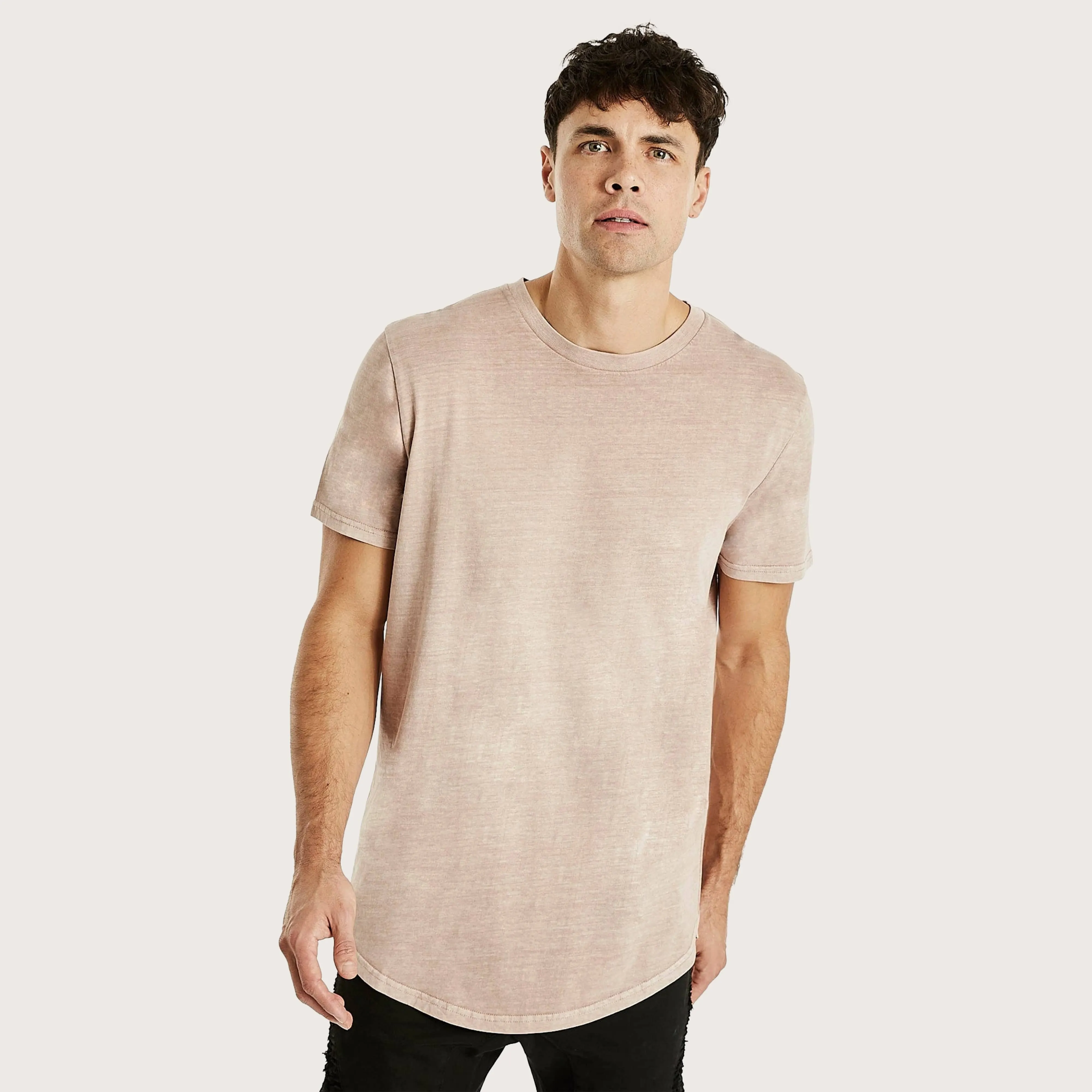 Essentials Dual Curved Tee Sphinx