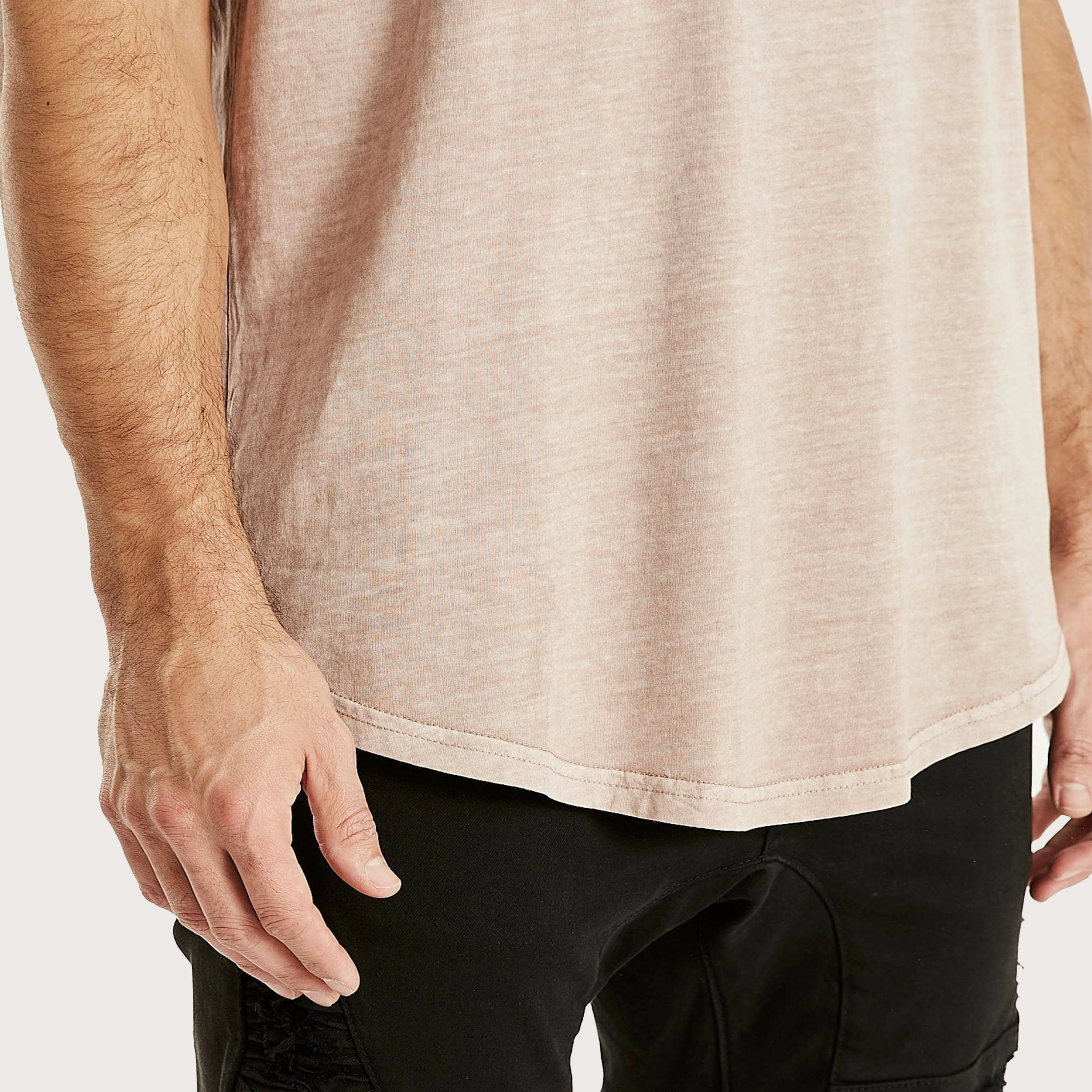 Essentials Dual Curved Tee Sphinx