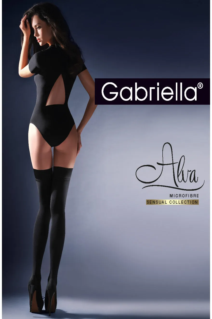 Gabriella Calze Alva Hold Ups Stockings