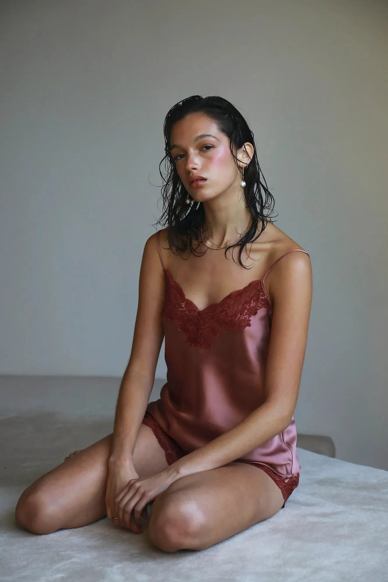Ginia Silk Lace Cami